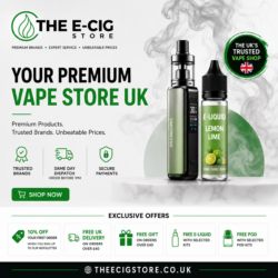 Shop Premium Vapes Online at The Trusted The E-Cig Store UK