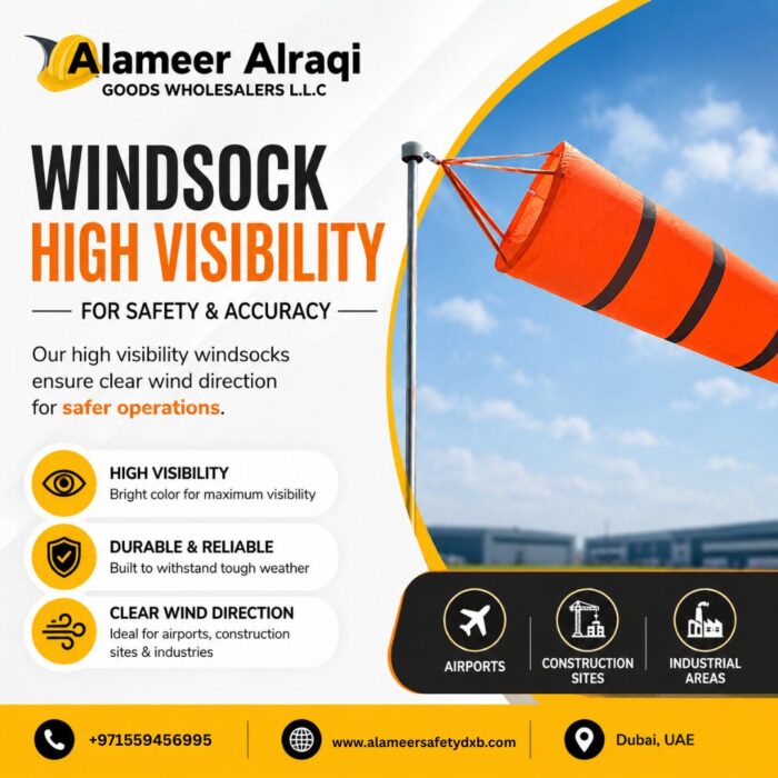 Alameer Alraqi | Windsock Supplier in Dubai | High Visibility Windsock UAE