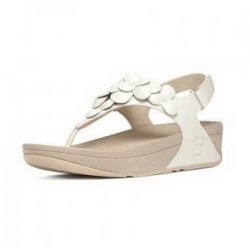 memorial pattern Fitflops Fleur Sandals White Womens children love it