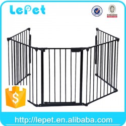 Pet Door for dogs pet safety door baby safety gate lockable safe flap wholesale supplier