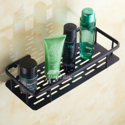 Oil-rubbed Bronze Black Bathroom Shelves