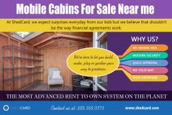 Mobile Cabins For Sale Near me | shedcard.com