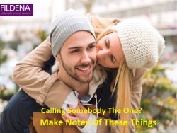 Calling Somebody The One? Make Notes Of These Things