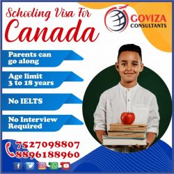 Apply #Canada #Schooling Study Visa ?