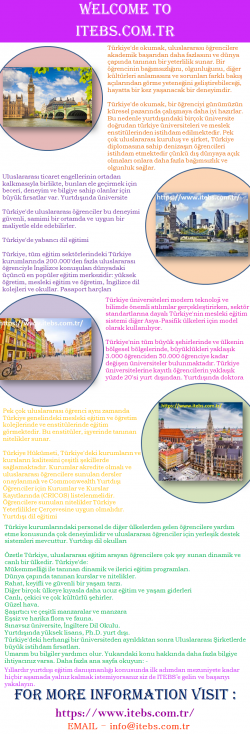 Yurtdışında yüksek lisans