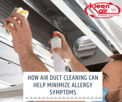 How Air Duct Cleaning Can Help Minimize Allergy Symptoms