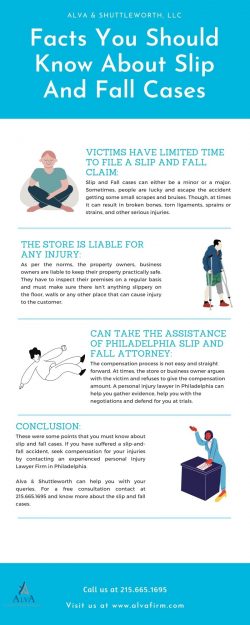 Facts you should know about Slip and Fall Cases