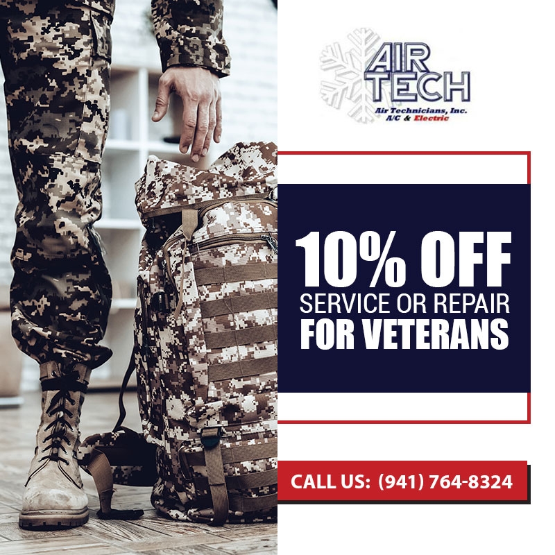 10% Off Service Or Repair For Veterans