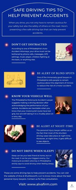 SAFE DRIVING TIPS TO HELP PREVENT ACCIDENTS