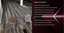 TITANIUM GR. 12 ROUND BAR