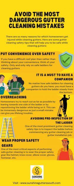 AVOID THE MOST DANGEROUS GUTTER CLEANING MISTAKES