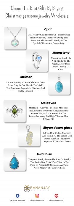 Choose The Best Gifts By Buying Christmas Gemstone Jewelry Wholesale