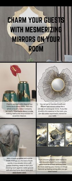 Charm Your Guests with Mesmerizing Mirrors on Your room