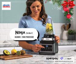 Ninja 3 in 1 Blender Food Processor Combo – Atlantic Electrics
