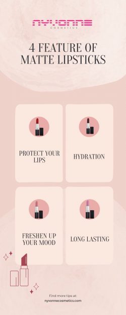 4 Features of Matte Lipsticks