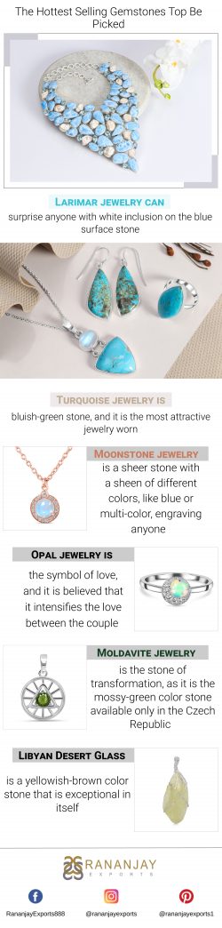 The Hottest Selling Gemstones Top Be Picked