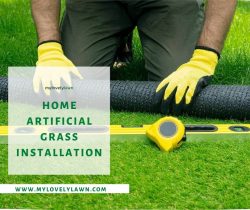 Home Artificial Turf Installation