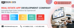 Best Real Estate App Development Company – Dev Technosys