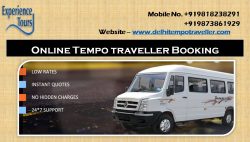 Rent Online Tempo Traveller in Delhi