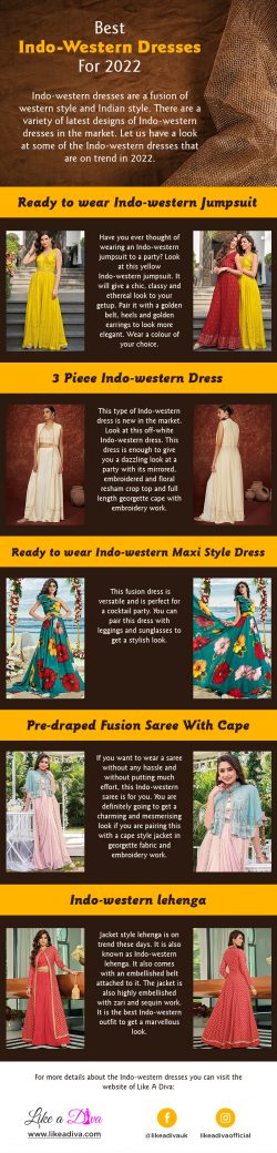 Trending Indo Western Dresses to try in 2022
