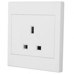 Flat Switches And Sockets UK D1S Series