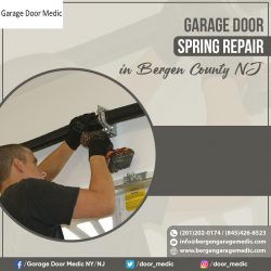 Garage door spring repair in Bergen County NJ