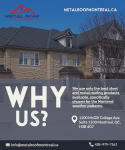 The best roofing firm specializing in Metal Tile Roof Montreal