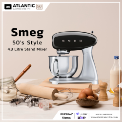 Smeg SMF01BLUK 4.8 Litre 50’s Style Stand Mixer