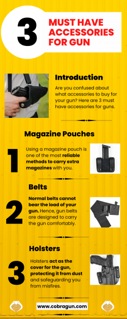 3 Must Have Accessories For Gun