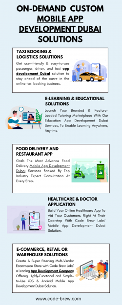 Connect With Top Tier Mobile App Development Dubai – Code Brew Labs