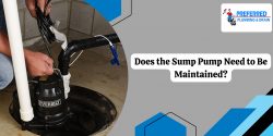 Does the Sump Pump Need to Be Maintained?