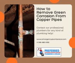 How to Remove Green Corrosion From Copper Pipes
