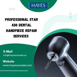 Professional Star 430 Dental Handpiece Repair Services – At Hayes Canada