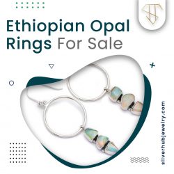 Ensure highest quality Ethiopian opal rings for sale from Silverhub Jewelry!