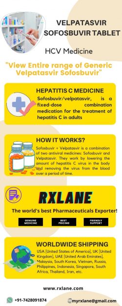 Buy Velpatasvir Sofosbuvir Tablet Price Wholesale Supplier Online Philippines Thailand Malaysia  ...