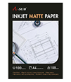 A-SUB® High Quality A4 Size Inkjet Matte Paper For Inkjet Printer