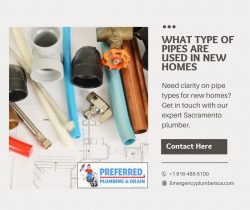 What Type of Pipes Are Used in New Homes