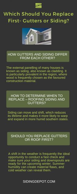Which Should You Replace First- Gutters or Siding?
