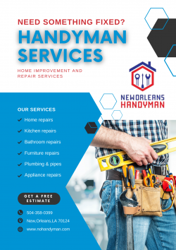 Reliable Handyman Services in New Orleans, LA
