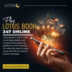 Experience the Thrill of Online Gaming with Lotus Book 247