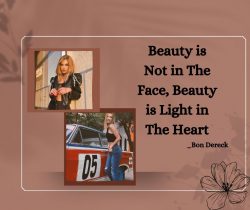 Bon Dereck Says Beauty is Not in The Face, But It’s Light in The Heart