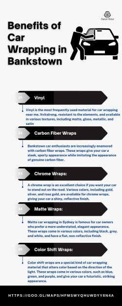 Benefits of Car Wrapping in Bankstown