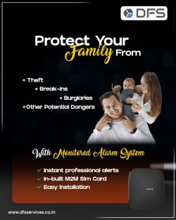Home Burglar Alarm System in India | Intruder Alarm System – DFS Services