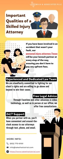Important Qualities of a Skilled Injury Attorney