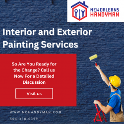 Interior and Exterior Painting Services – New Orleans Handyman LLC