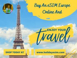 Purchase eSIM Europe Online & Enjoy Best Network On The Go