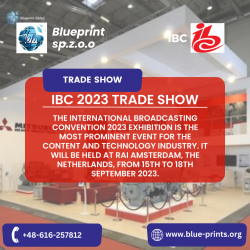 Make your Exhibition Stand Vision a Reality at the IBC 2023 Amsterdam Exhibition with Blueprint  ...