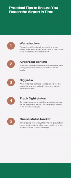 Practical tips to ensure you reach the airport in time