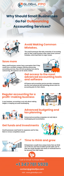 Why should Small Businesses go for Outsourcing Accounting Services?