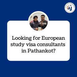 Looking for European Study Visa Consultants in Pathankot?